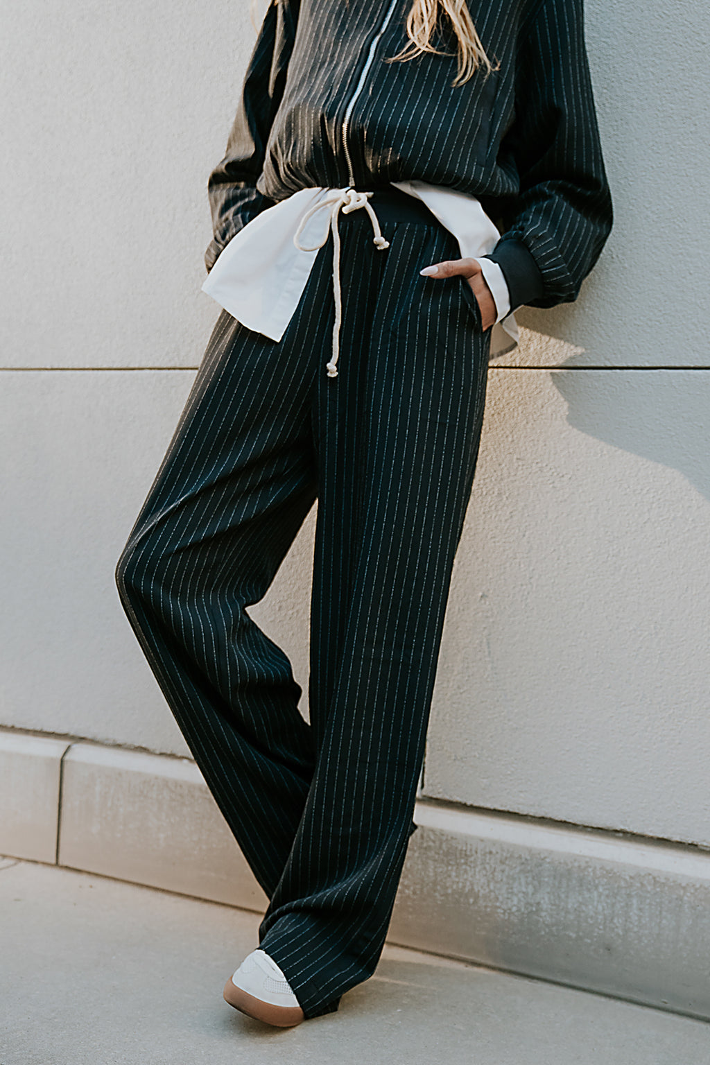 Valeria Striped Straight Leg Pants - FINAL SALE