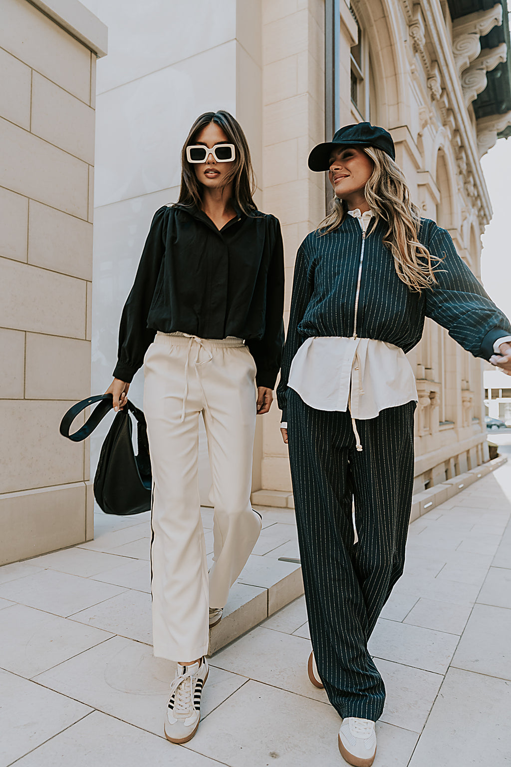 Valeria Striped Straight Leg Pants - FINAL SALE