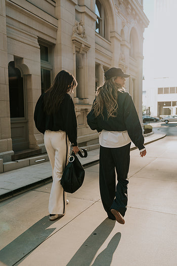 Jazzy Baggy Pants in Off White - FINAL SALE