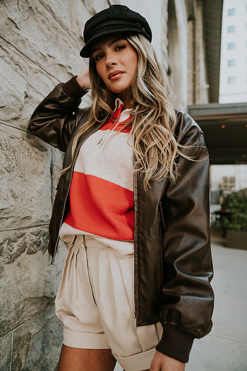 Siena Vegan Leather Jacket