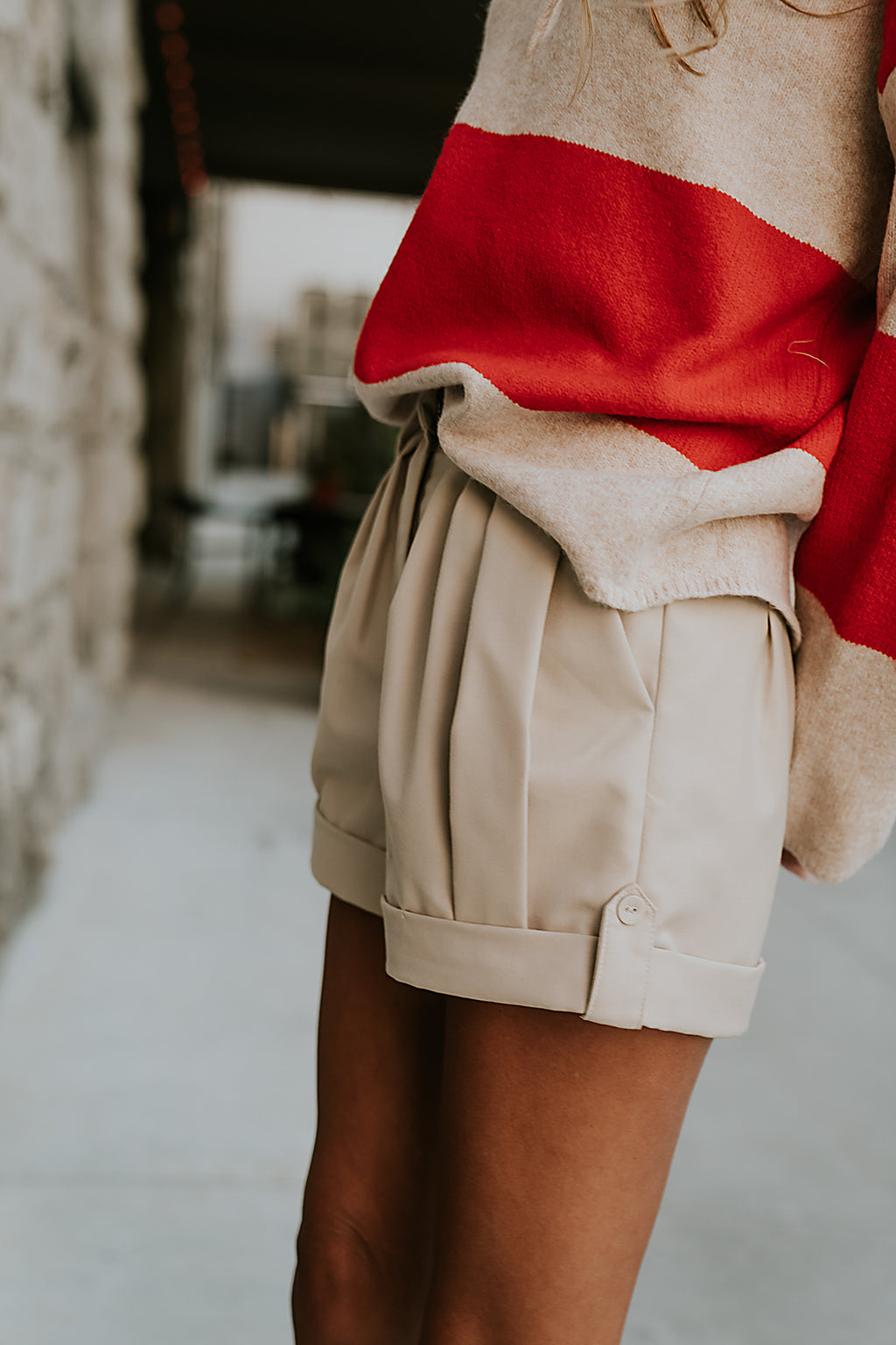 Kyrie Pleated Shorts - FINAL SALE