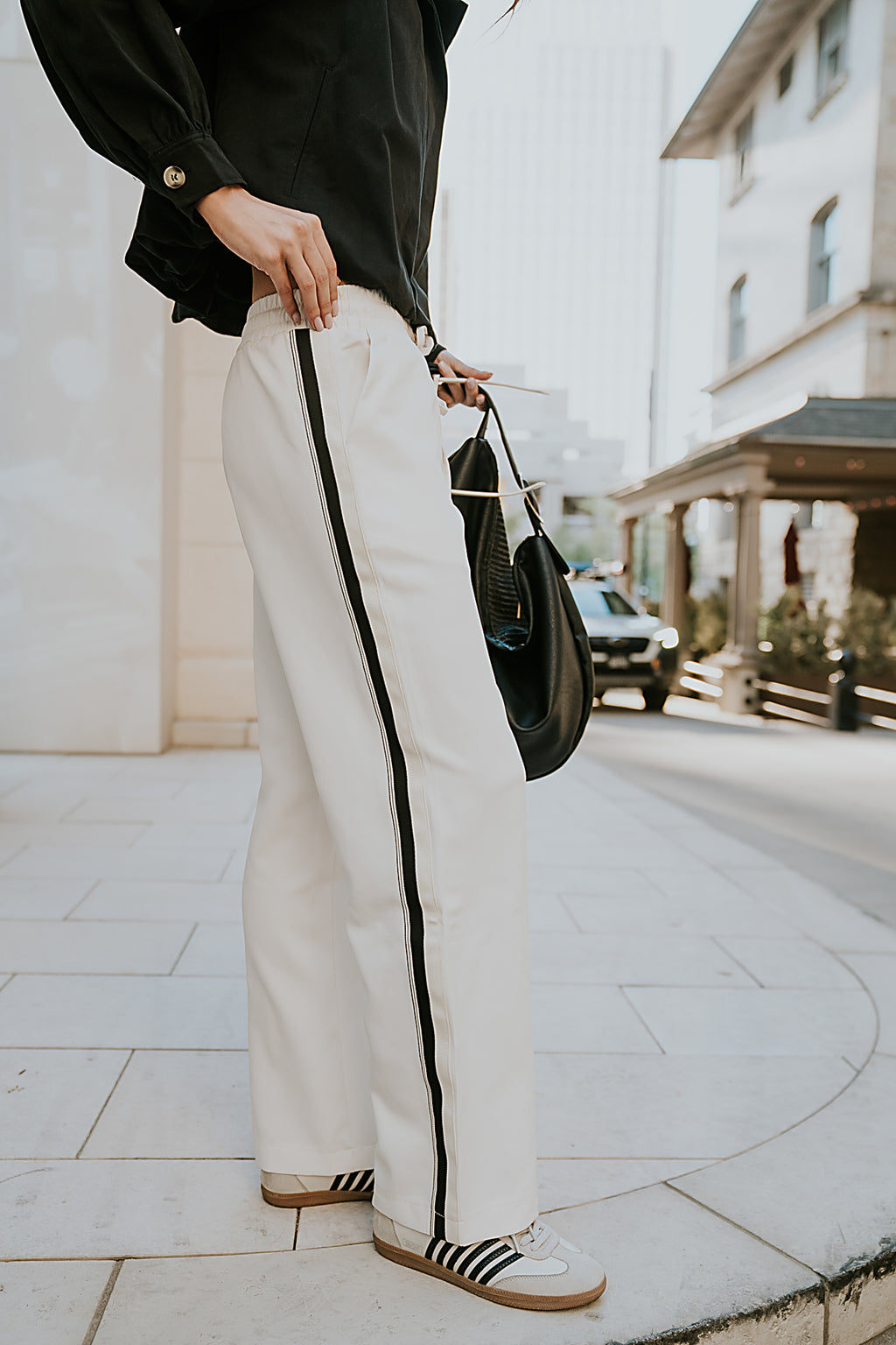 Jazzy Baggy Pants in Off White - FINAL SALE