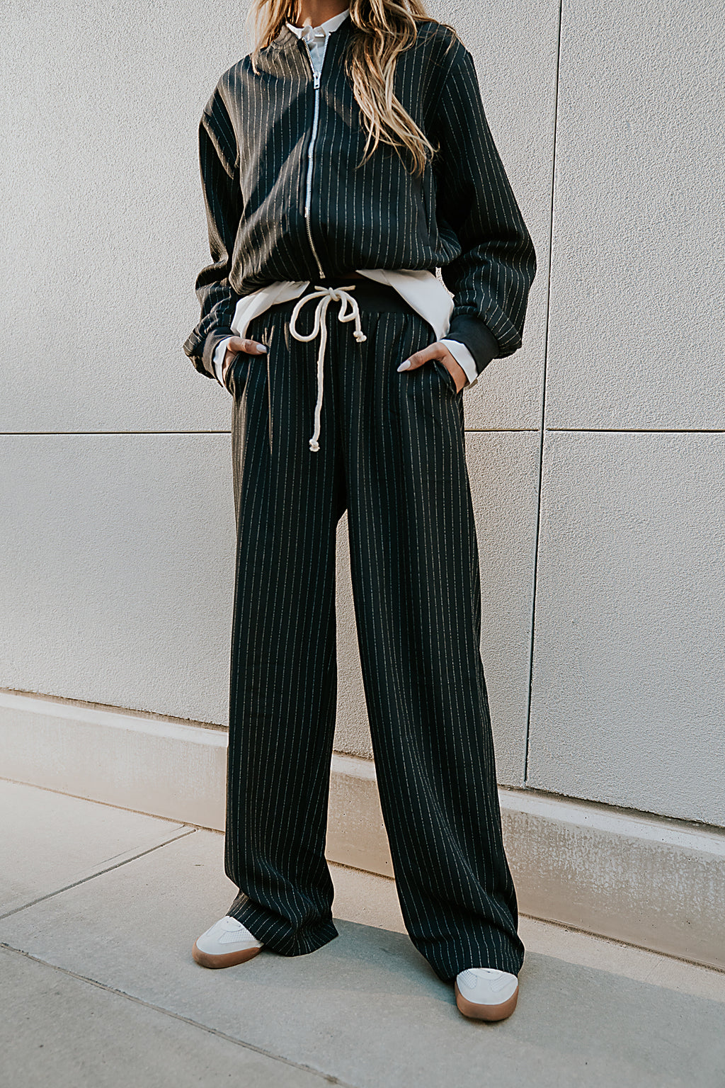 Valeria Striped Straight Leg Pants - FINAL SALE