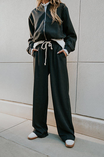 Valeria Striped Straight Leg Pants - FINAL SALE