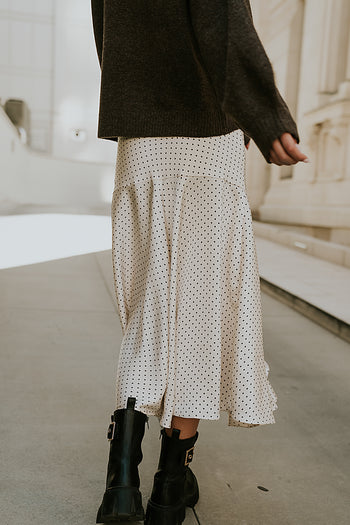 Everly Satin Midi Skirt - FINAL SALE