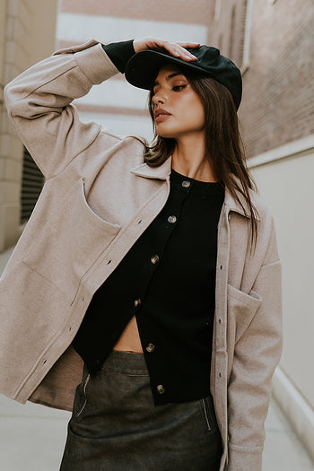 Debbie Ribbed Sweater in Black - FINAL SALE