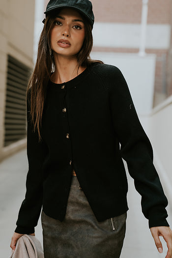 black sweater 