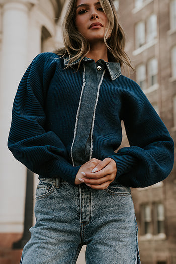 Joselyn Contrast Top - FINAL SALE