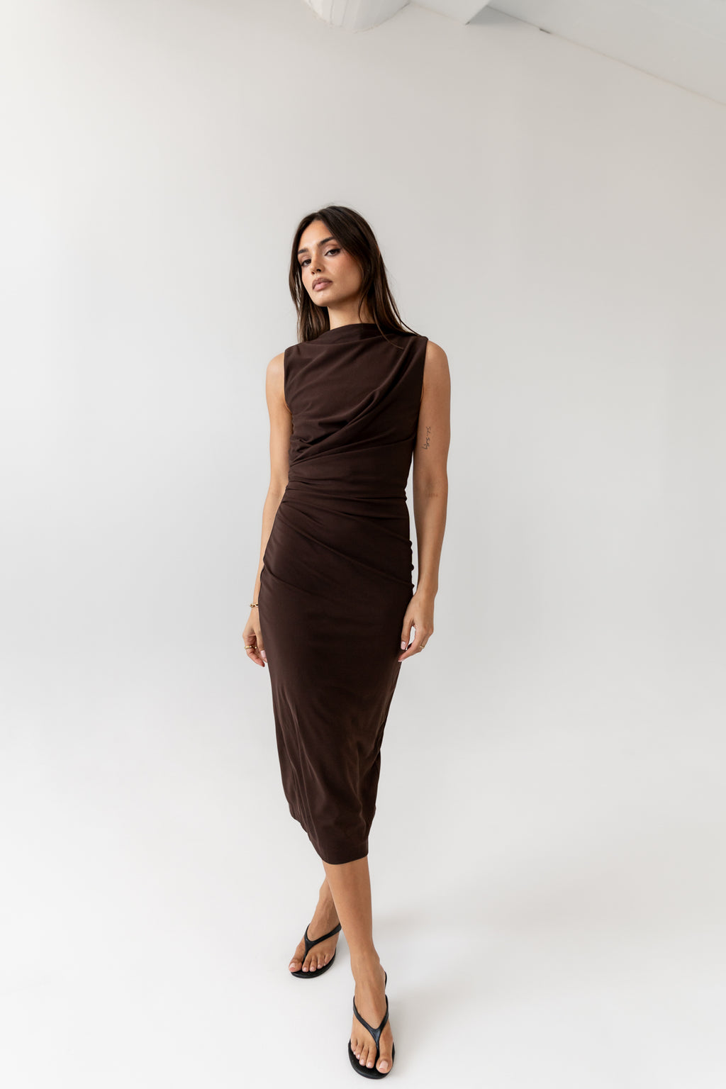 Ruched Maxi Dress