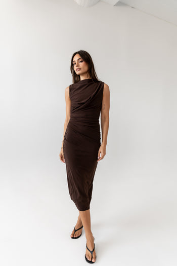 Ruched Maxi Dress