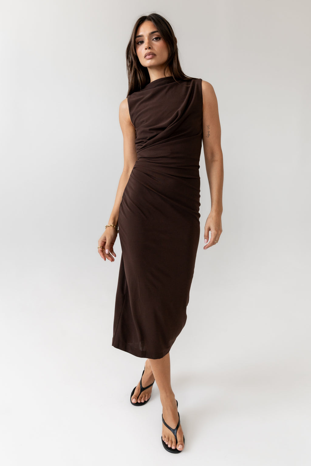 Ruched Maxi Dress