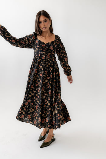 BLACK MAXI DRESS 