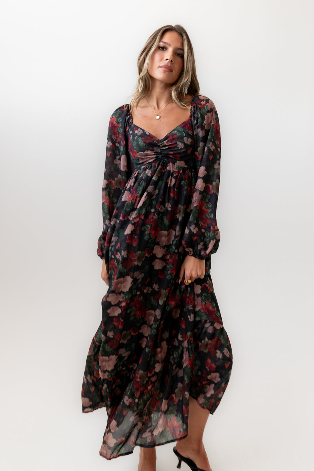 Jennifer Floral Maxi Dress - FINAL SALE Jennifer Floral Maxi Dress - FINAL SALE