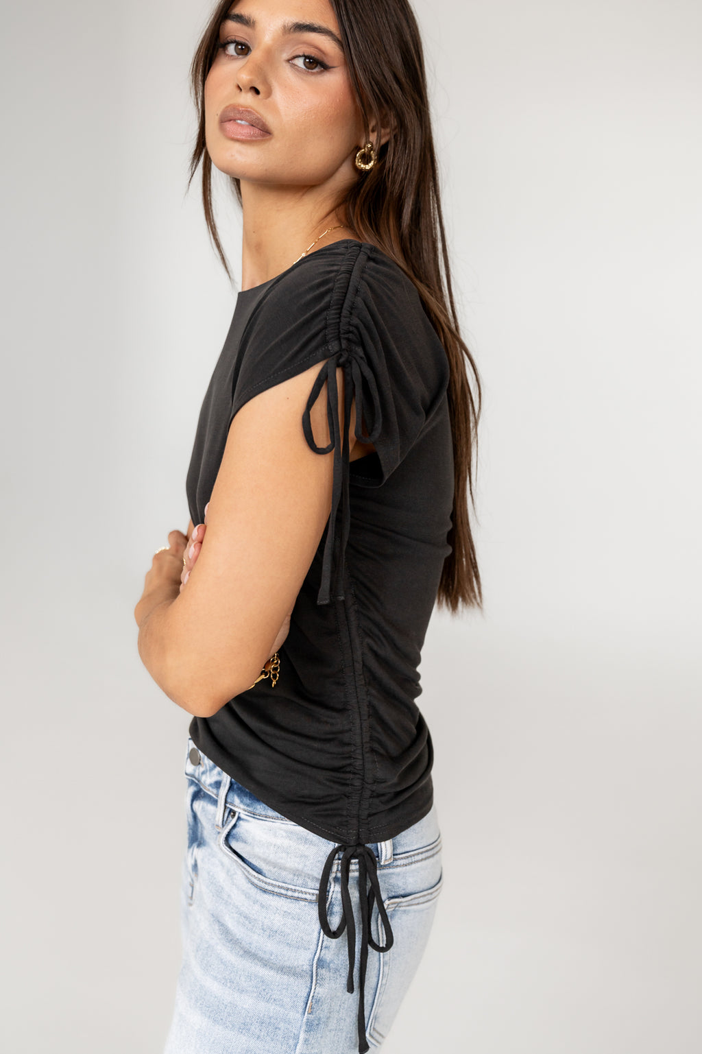 Jay Ruched Top - FINAL SALE