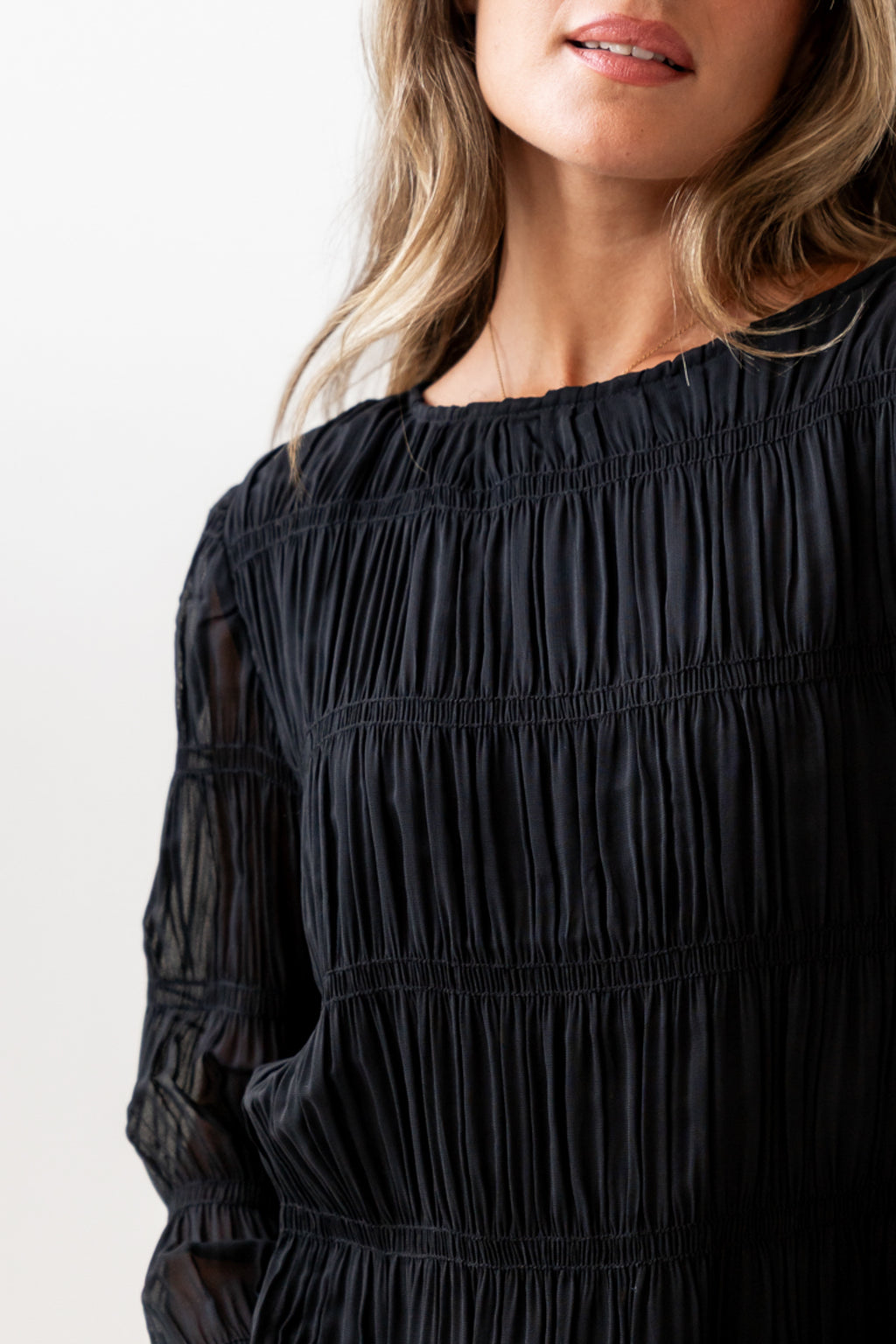 Smocked Blouse