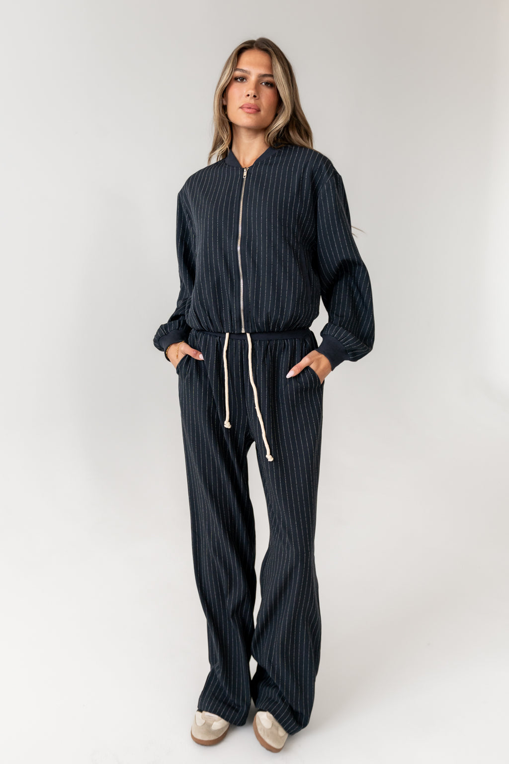 Valeria Striped Straight Leg Pants - FINAL SALE