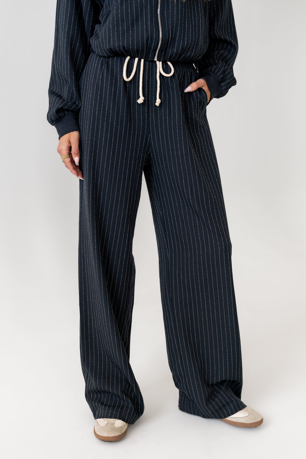 Valeria Striped Straight Leg Pants - FINAL SALE