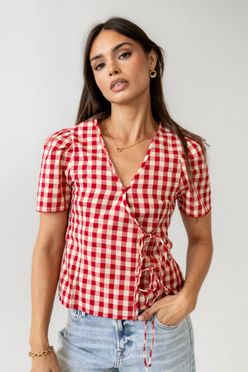 short sleeve blouse 