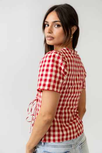 Gingham Blouse 