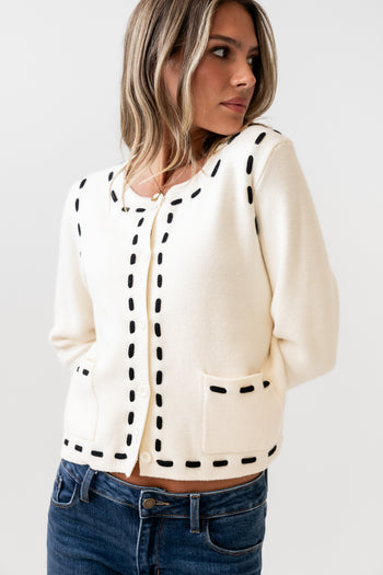 Oliver Knit Cardigan - FINAL SALE