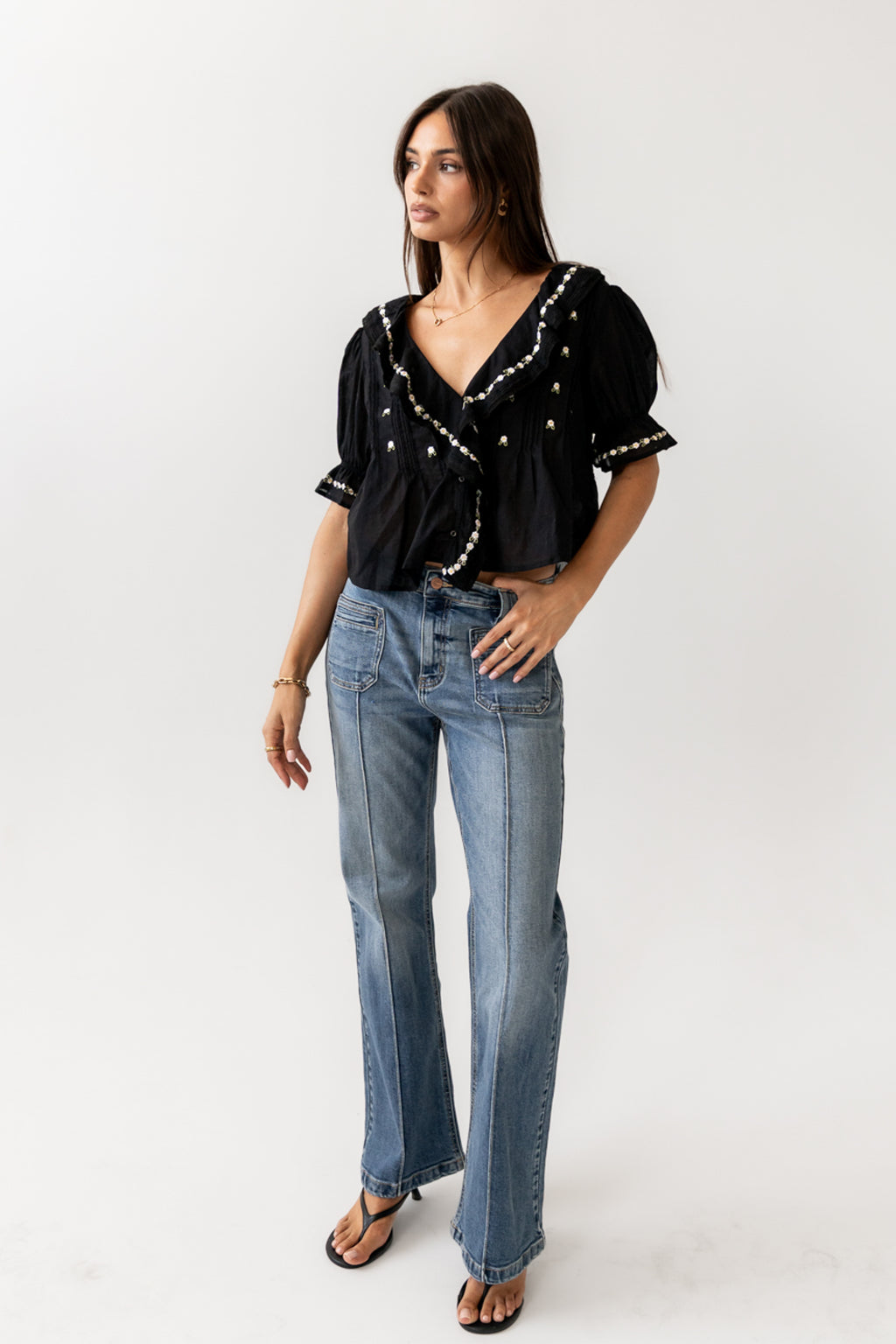 Adele Straight Leg Jeans