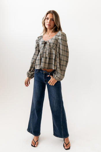 Smith Plaid Blouse