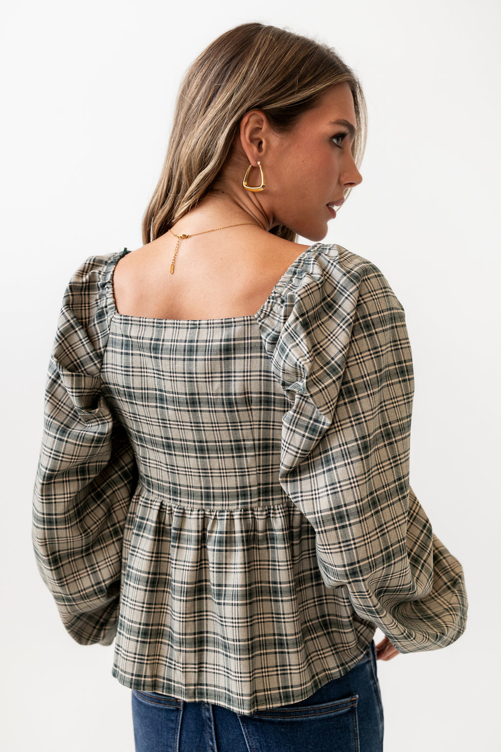 Smith Plaid Blouse