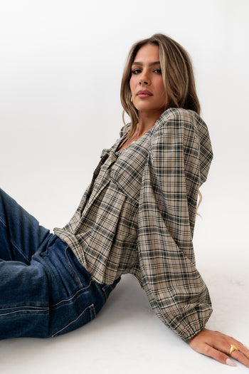 Smith Plaid Blouse