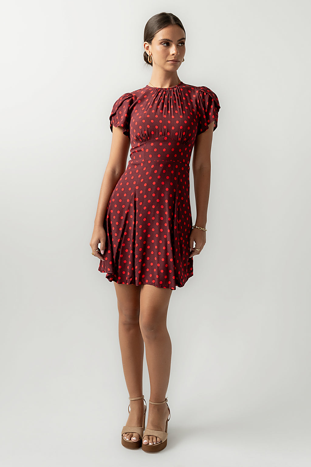 Brandy Polka Dot Mini Dress - FINAL SALE Brandy Polka Dot Mini Dress - FINAL SALE