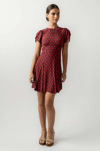 Brandy Polka Dot Mini Dress - FINAL SALE