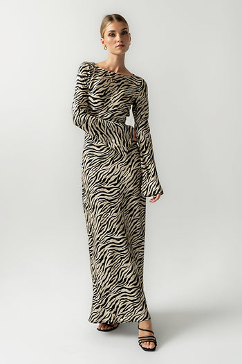 Melody Zebra Ultra Maxi Dress