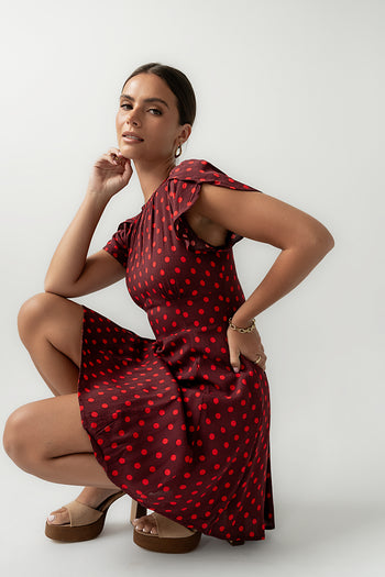 Brandy Polka Dot Mini Dress - FINAL SALE