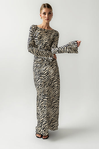 Melody Zebra Ultra Maxi Dress