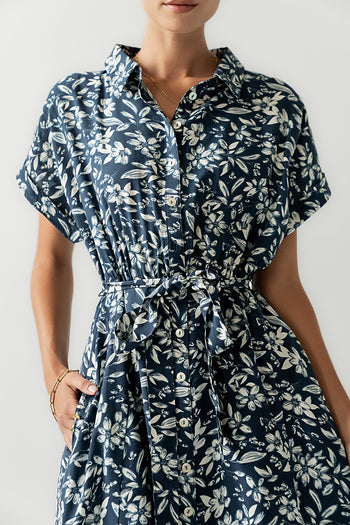 Zeke Floral Midi Dress