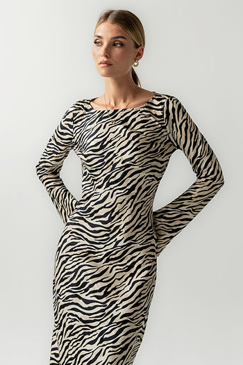 Melody Zebra Ultra Maxi Dress