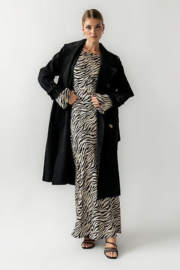 Zebra Ultra Maxi Dress
