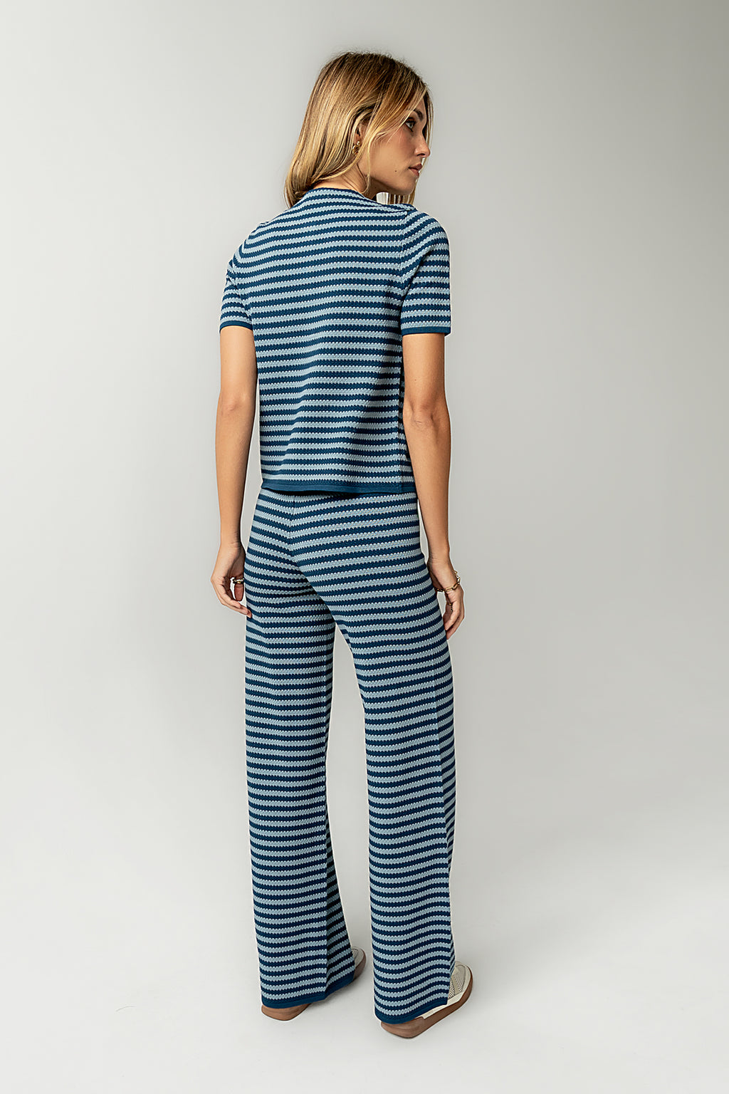 Ireland Striped Top in Blue - FINAL SALE