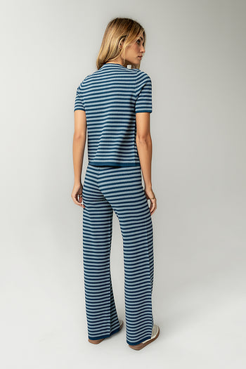 Ireland Striped Top in Blue - FINAL SALE