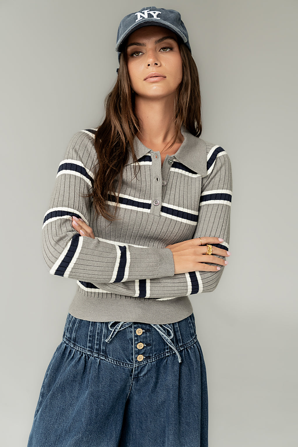 Franny Striped Top