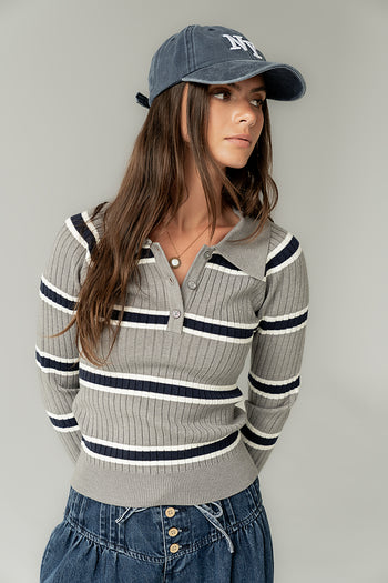 Franny Striped Top