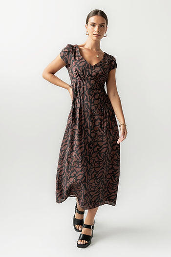 CAP SLEEVE DRESS 