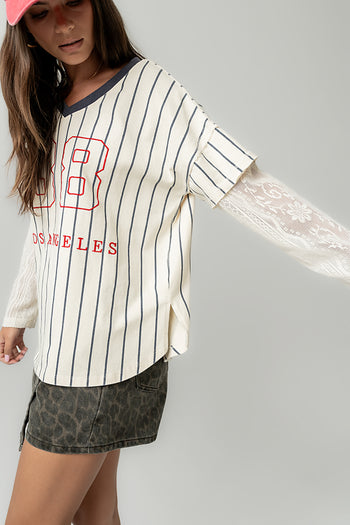 Home Run Oversized Tee - FINAL SALE