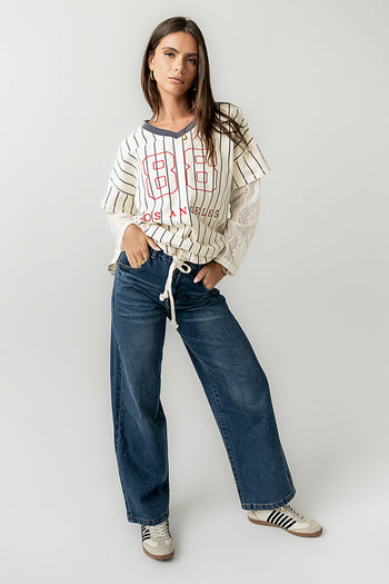 Maci Low Slung Baggy Jeans - FINAL SALE