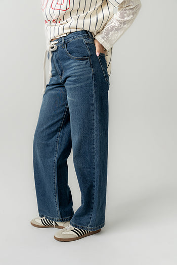 Maci Low Slung Baggy Jeans - FINAL SALE
