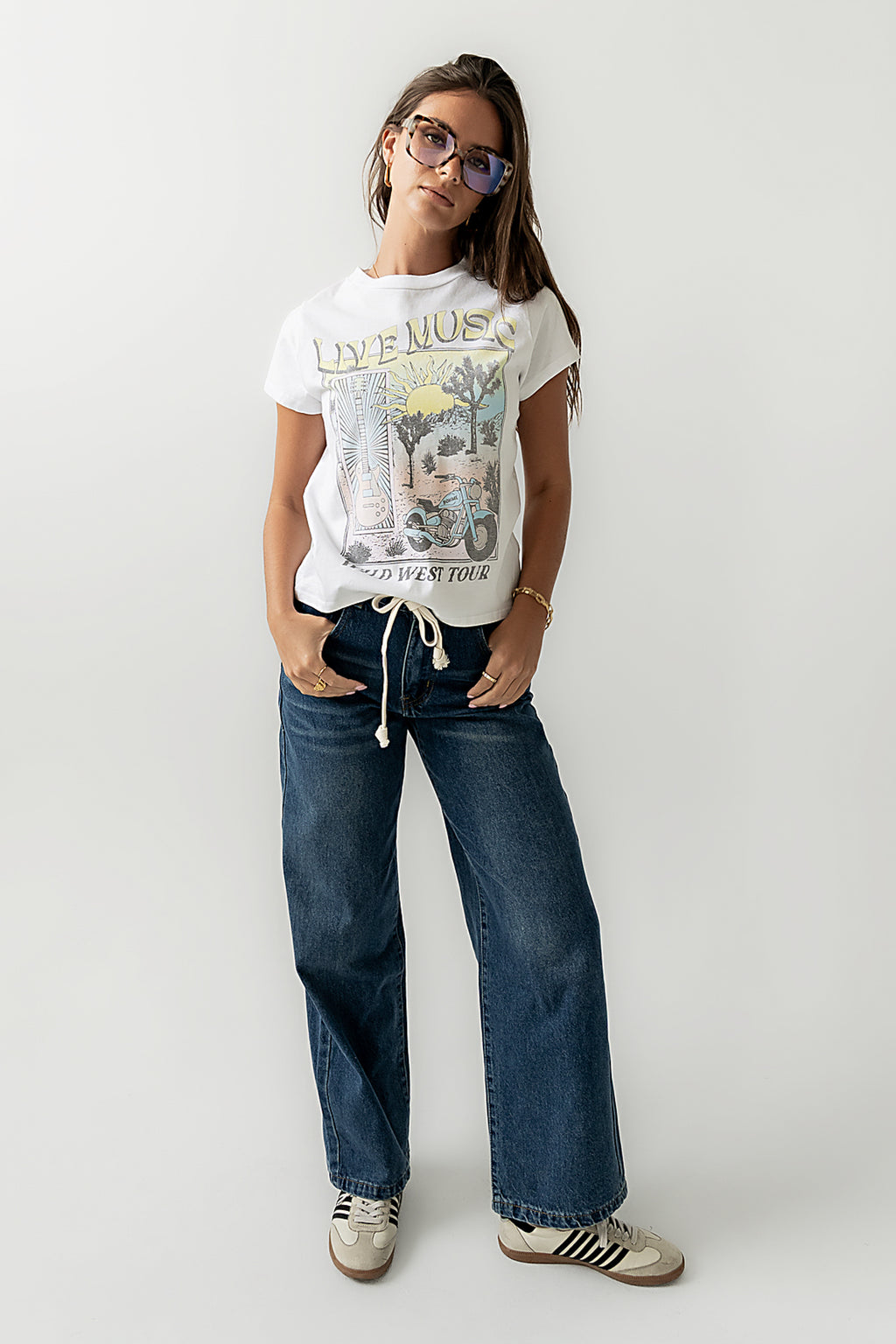Live Music Graphic Tee - FINAL SALE