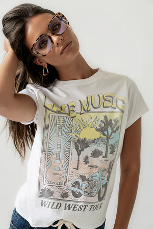 Live Music Graphic Tee - FINAL SALE