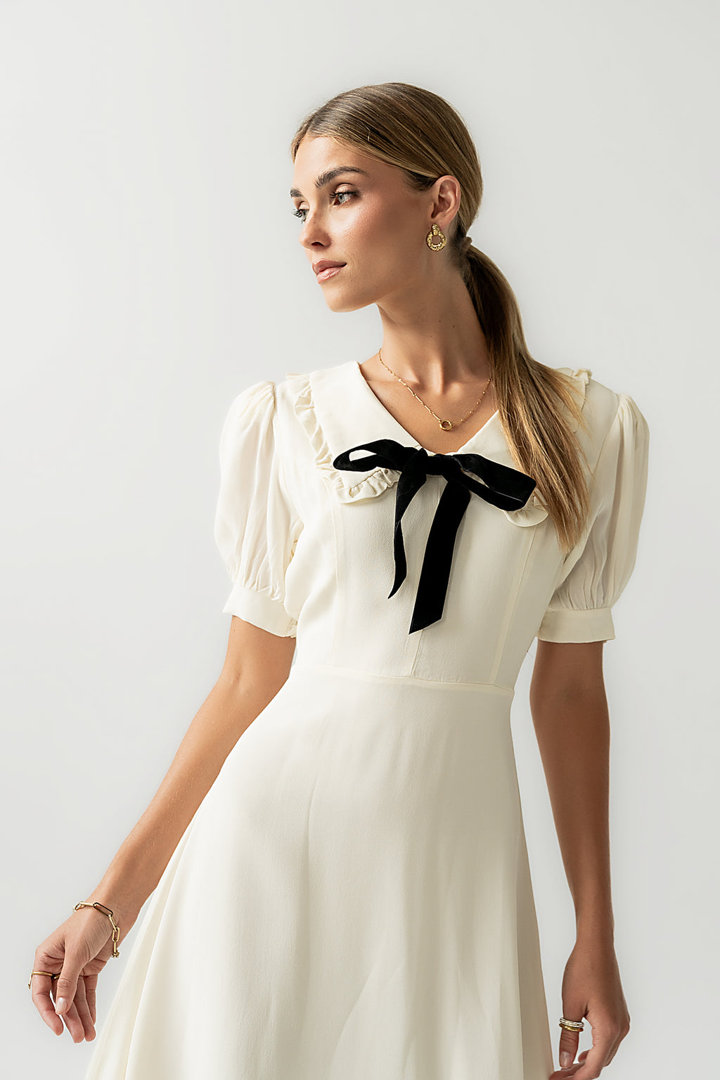Maren Collared Midi Dress - FINAL SALE Maren Collared Midi Dress - FINAL SALE