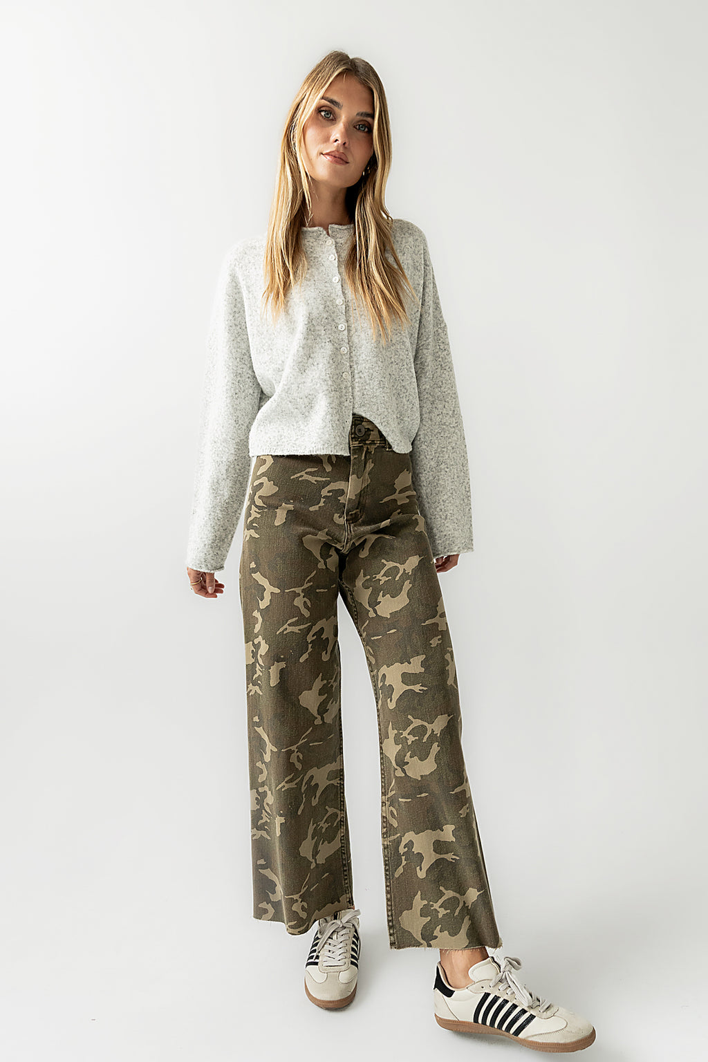 Atlas Camo Wide-Leg Jeans - FINAL SALE