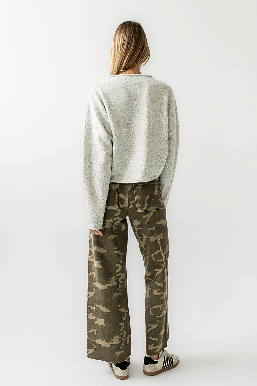 Atlas Camo Wide-Leg Jeans - FINAL SALE