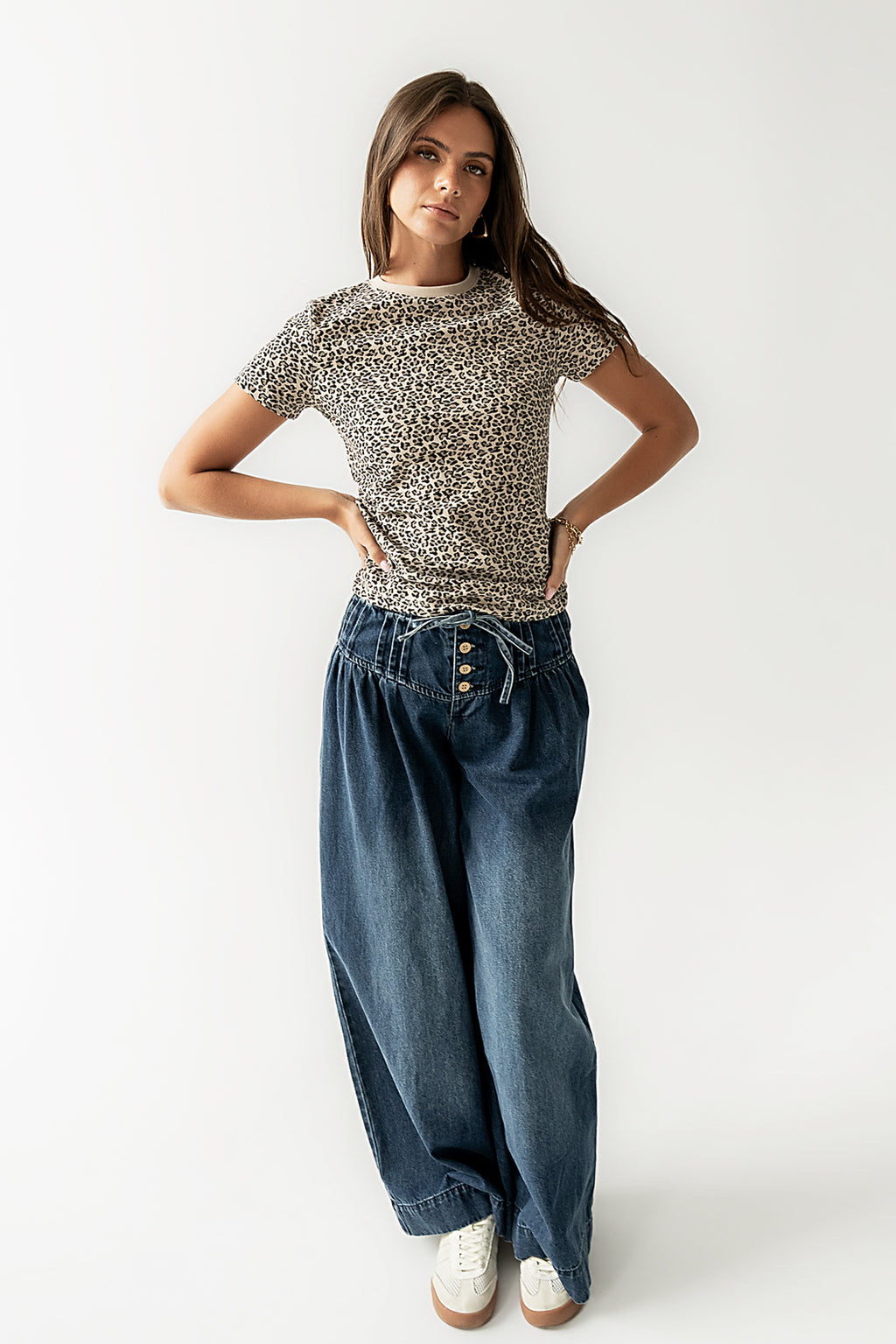 Kyah Cheetah Print Tee - FINAL SALE